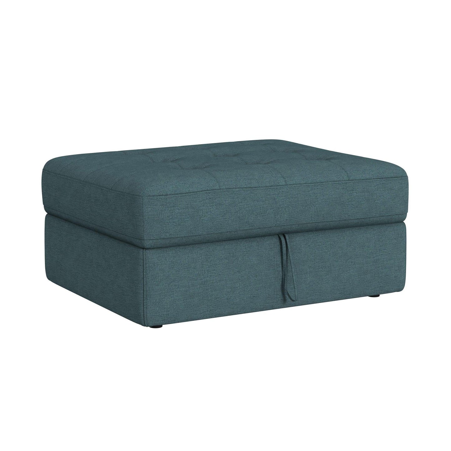 Elements International Options One U - 15020 - 11407 - 001 Storage Ottoman - American Furniture of Slidell