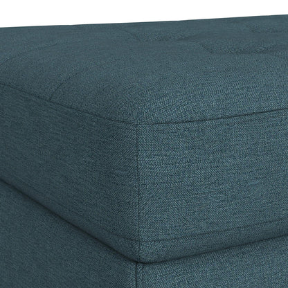 Elements International Options One U - 15020 - 11407 - 001 Storage Ottoman - American Furniture of Slidell