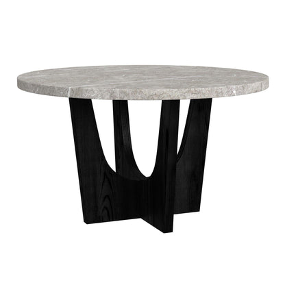 Elements International Oregon D - 17380 - 8 - DT2 Round Dining Table - American Furniture of Slidell