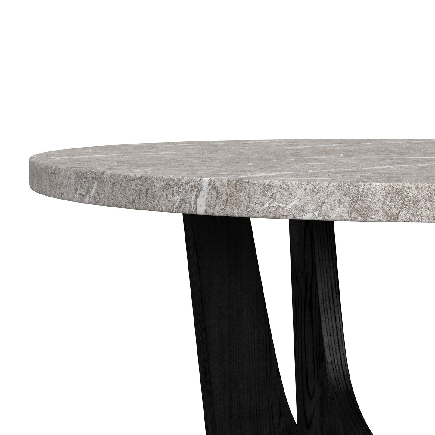 Elements International Oregon D - 17380 - 8 - DT2 Round Dining Table - American Furniture of Slidell
