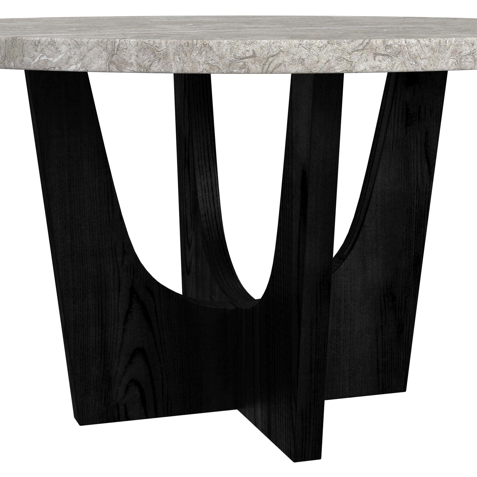 Elements International Oregon D - 17380 - 8 - DT2 Round Dining Table - American Furniture of Slidell