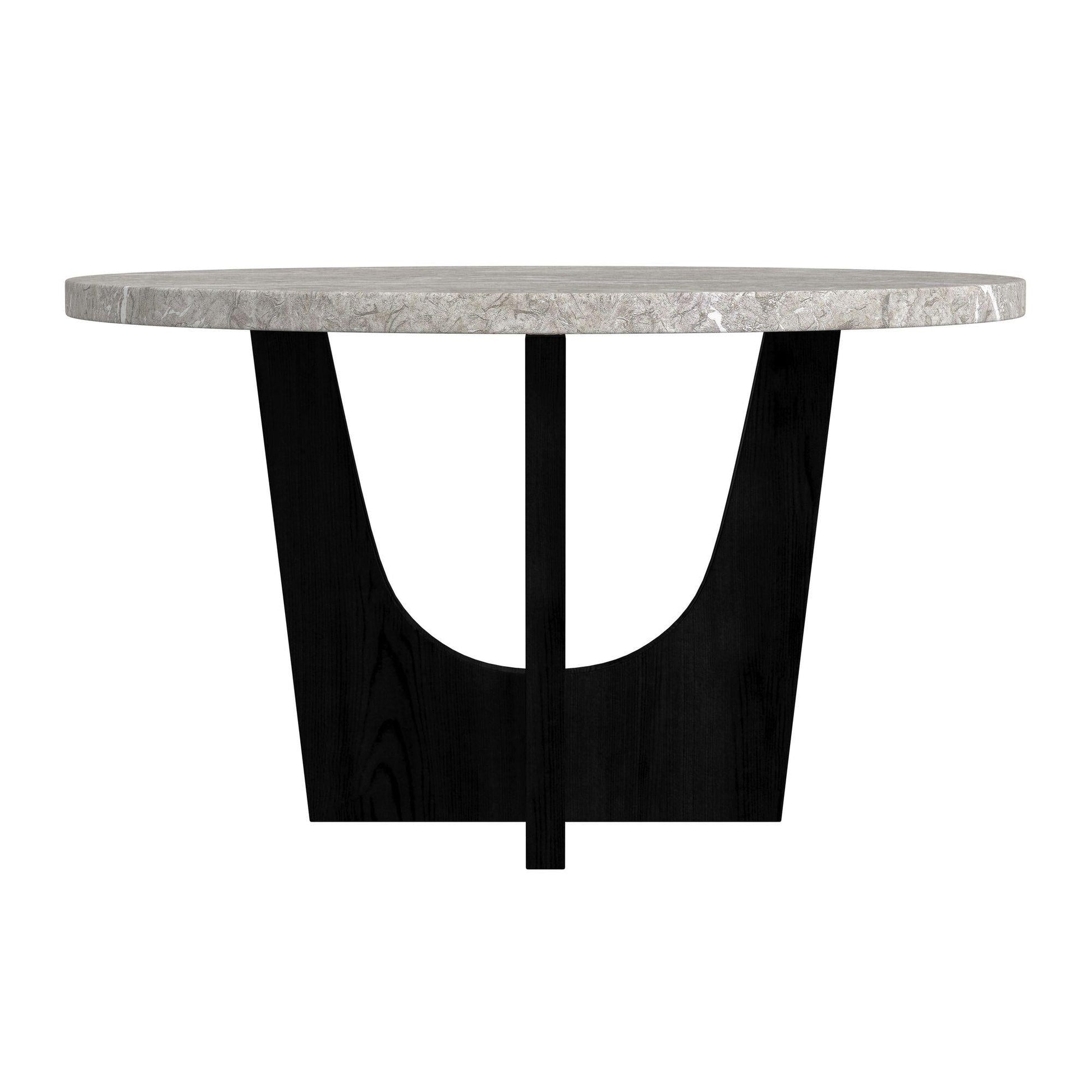 Elements International Oregon D - 17380 - 8 - DT2 Round Dining Table - American Furniture of Slidell