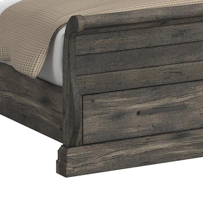 Elements International Park Ridge B - 13130 - 8 - FSLB Full Sleigh Storage Bed - American Furniture of Slidell