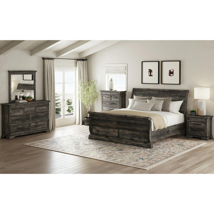 Elements International Park Ridge B - 13130 - 8 - FSLB Full Sleigh Storage Bed - American Furniture of Slidell