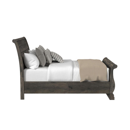 Elements International Park Ridge B - 13130 - 8 - FSLB Full Sleigh Storage Bed - American Furniture of Slidell