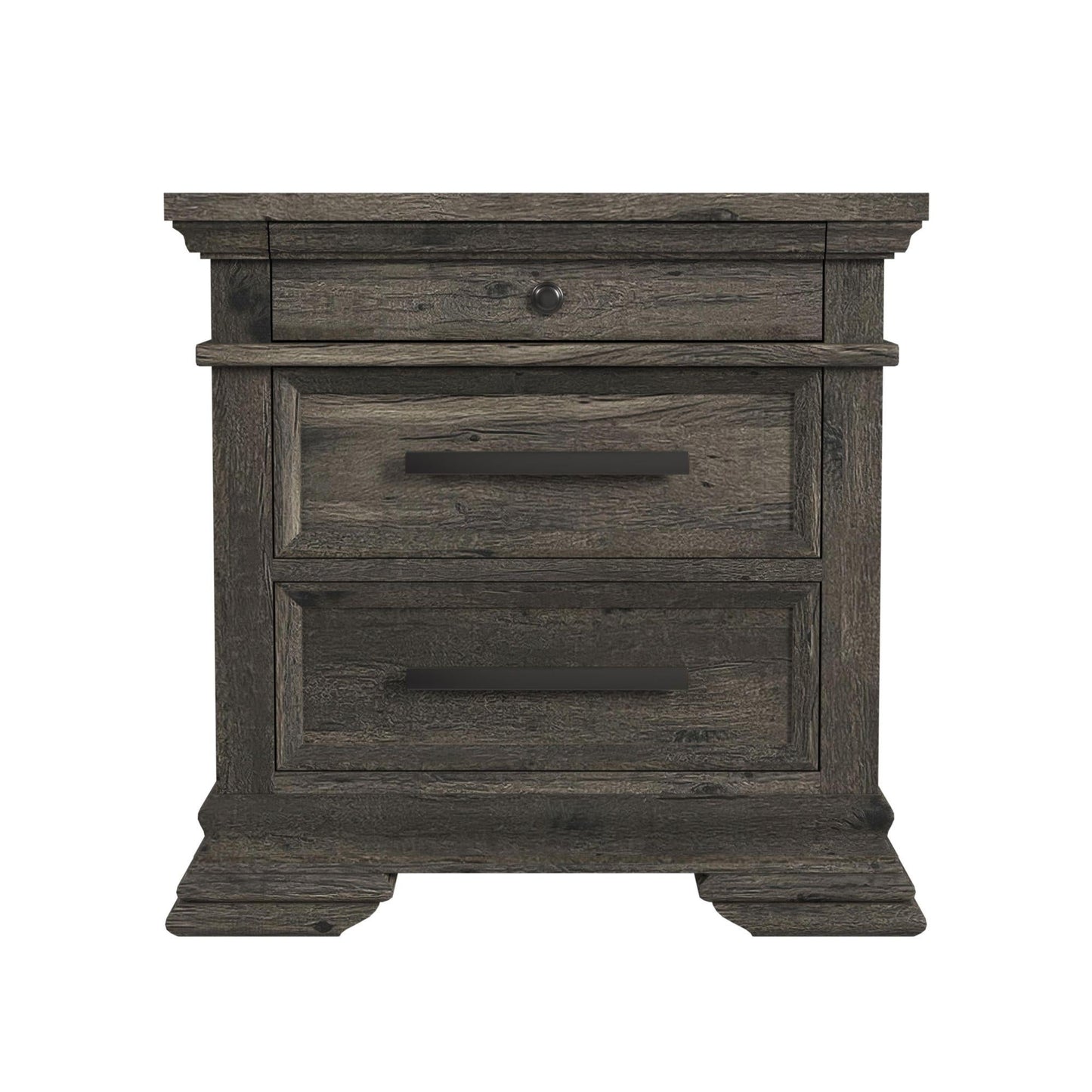 Elements International Park Ridge B - 13130 - 8 - NS 3 - Drawer Nightstand - American Furniture of Slidell
