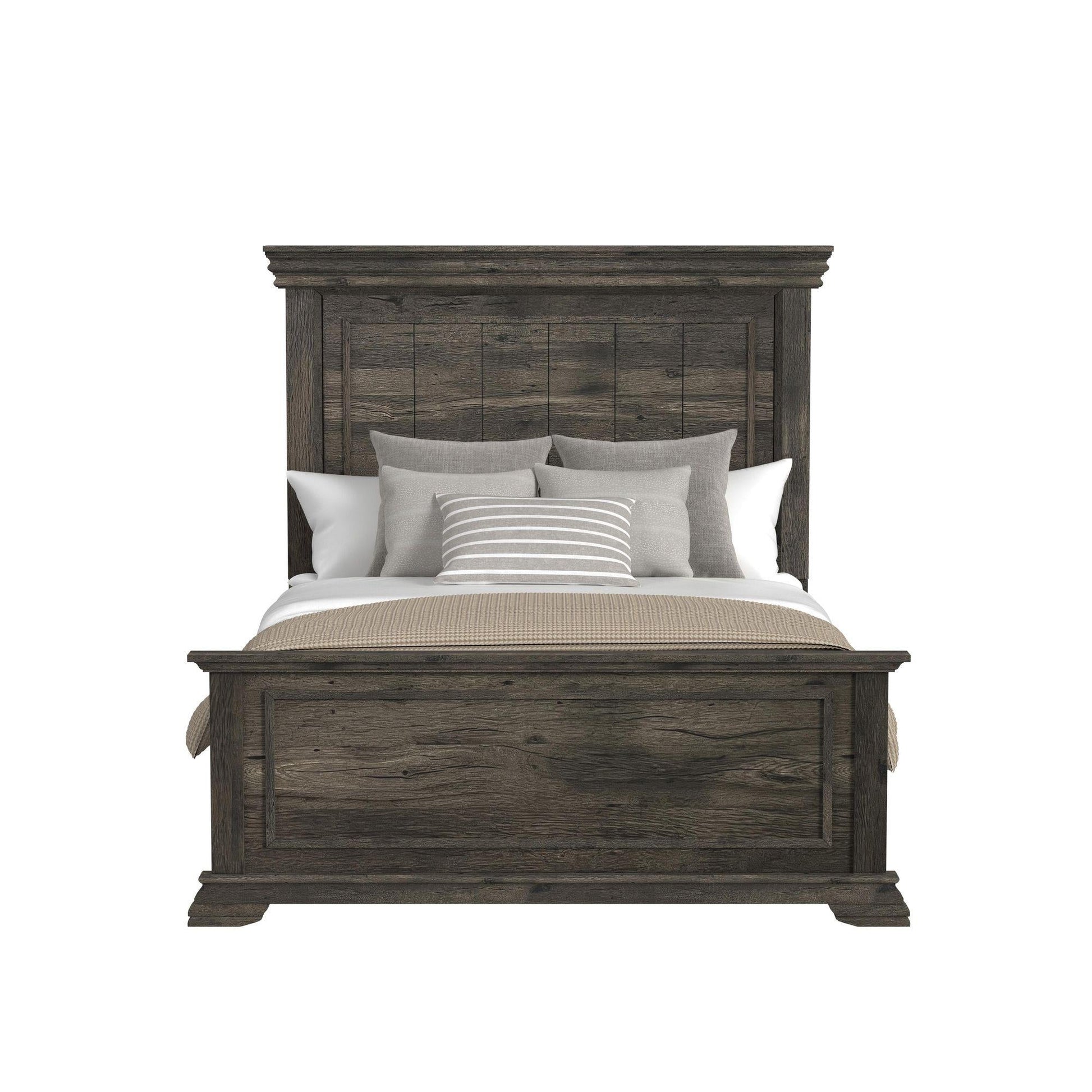 Elements International Park Ridge B - 13130 - 8 - QB Queen Panel Bed - American Furniture of Slidell