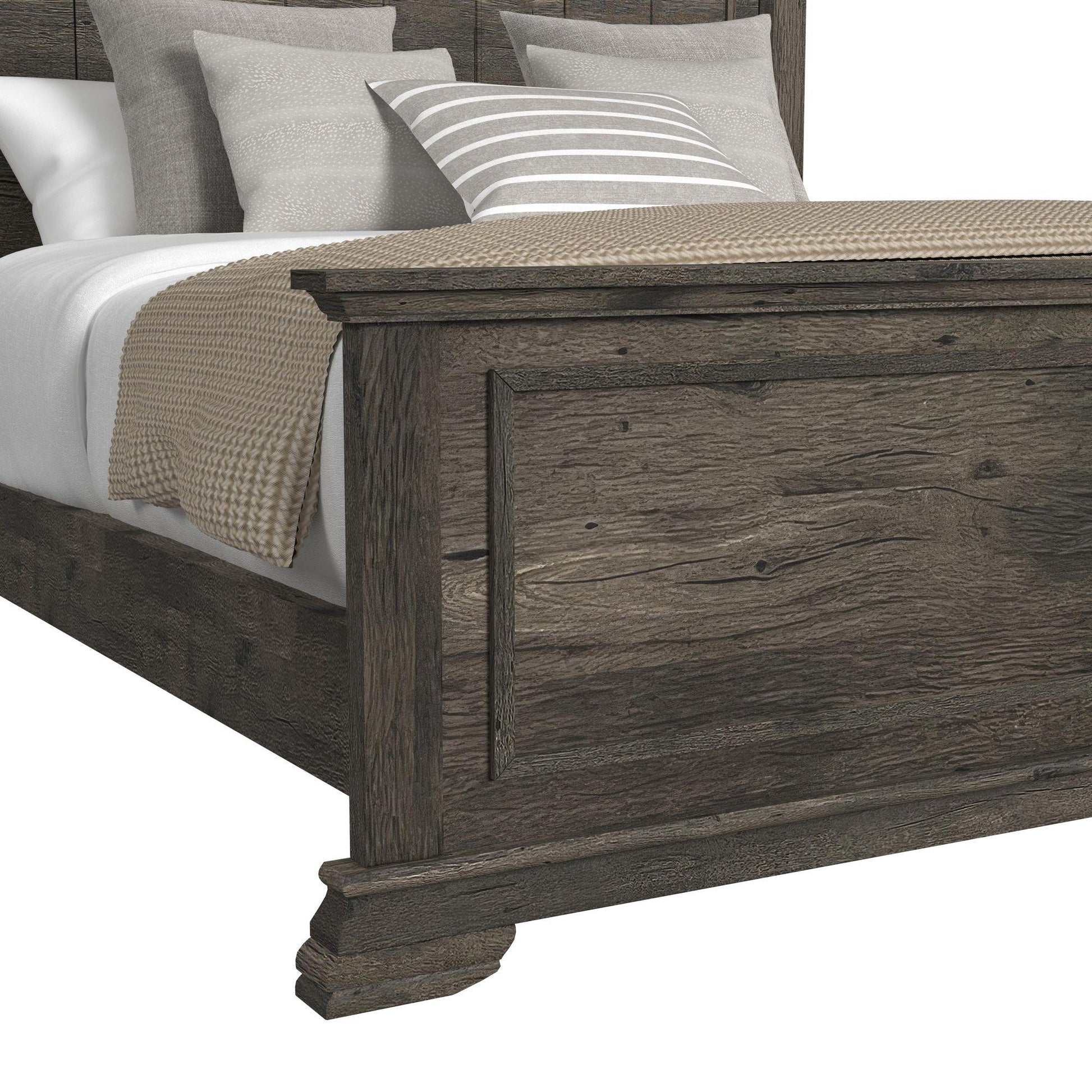 Elements International Park Ridge B - 13130 - 8 - QB Queen Panel Bed - American Furniture of Slidell