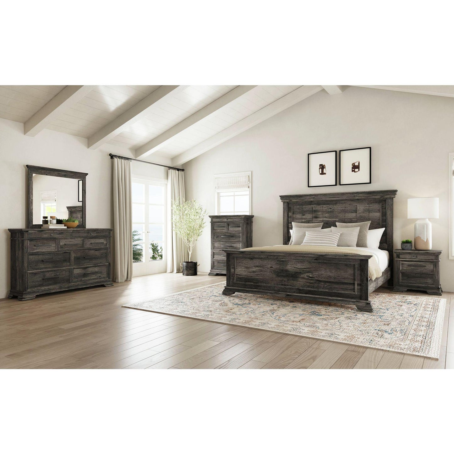 Elements International Park Ridge Dresser Mirror B - 13130 - 8 - MR - American Furniture of Slidell