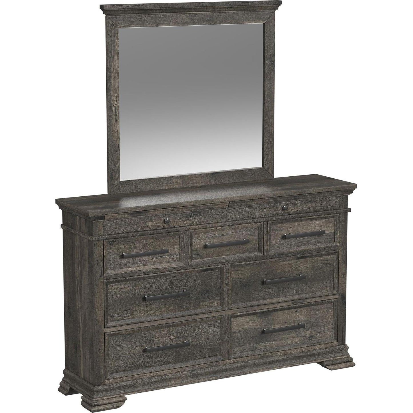 Elements International Park Ridge Dresser Mirror B - 13130 - 8 - MR - American Furniture of Slidell