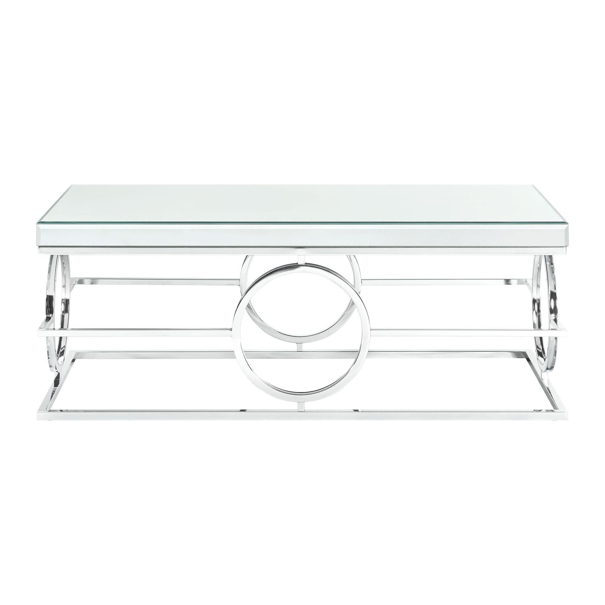 Elements International Pearl CTPL100CT Coffee Table - American Furniture of Slidell