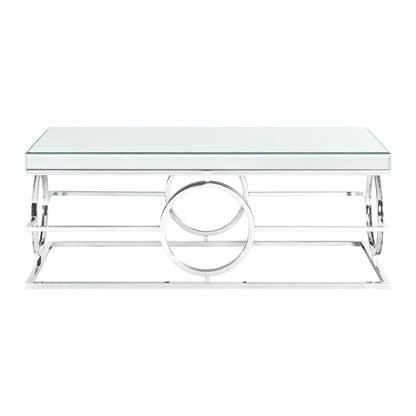 Elements International Pearl CTPL100CT Coffee Table - American Furniture of Slidell