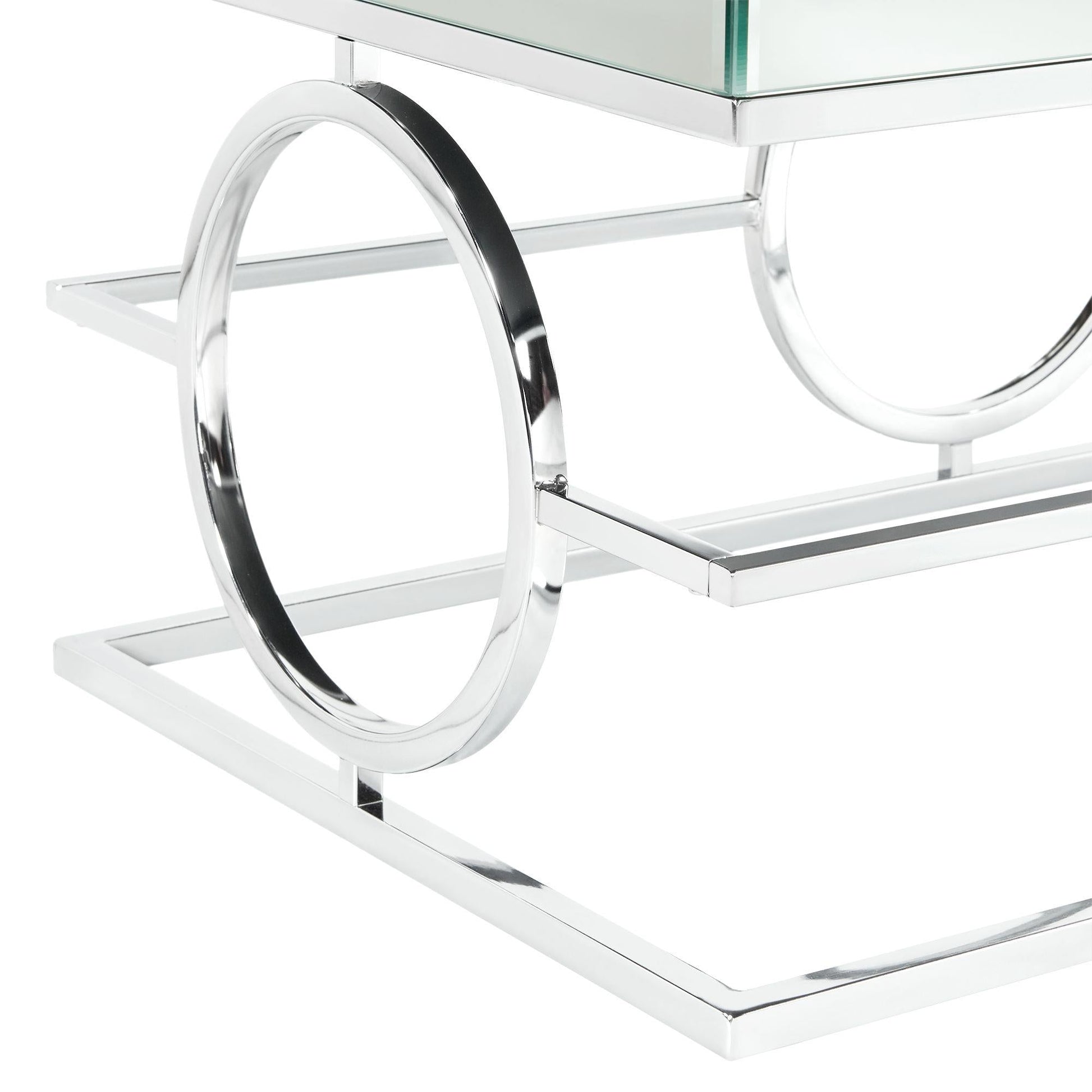 Elements International Pearl CTPL100CT Coffee Table - American Furniture of Slidell