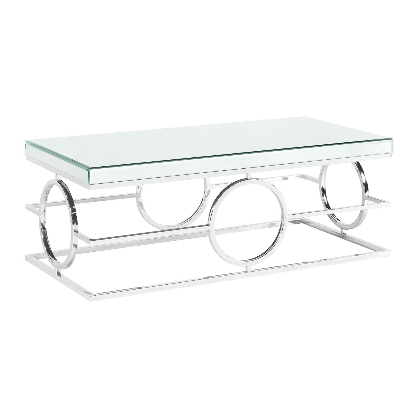 Elements International Pearl CTPL100CT Coffee Table - American Furniture of Slidell
