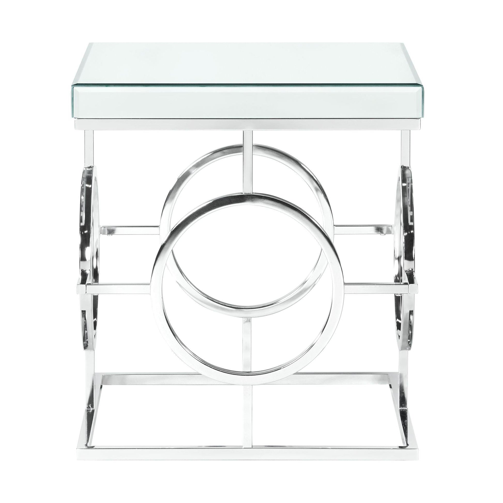 Elements International Pearl CTPL100ET End Table - American Furniture of Slidell