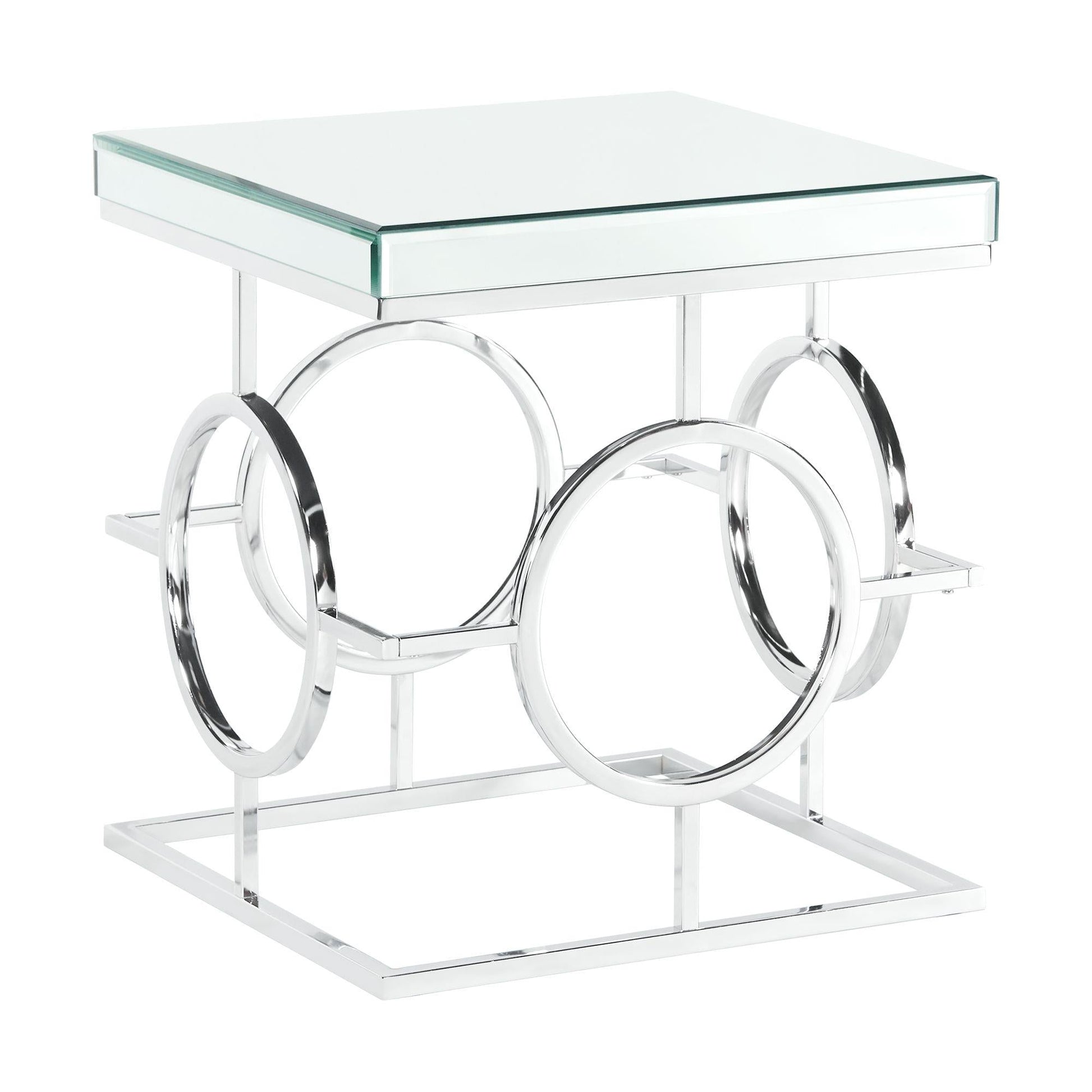 Elements International Pearl CTPL100ET End Table - American Furniture of Slidell