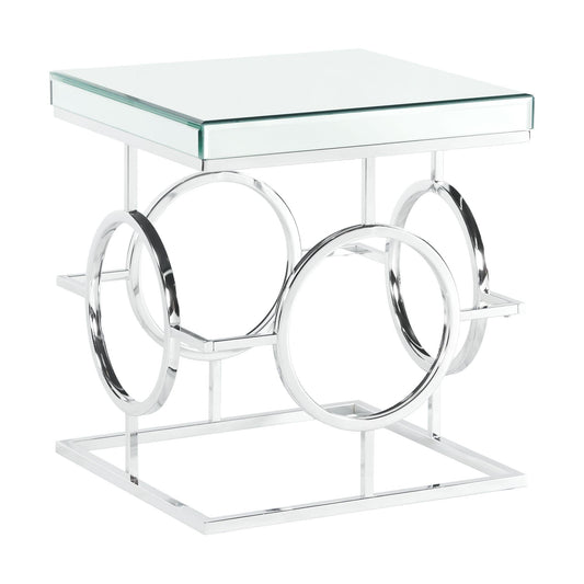 Elements International Pearl CTPL100ET End Table - American Furniture of Slidell