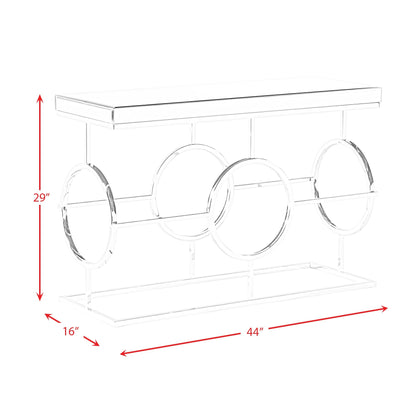 Elements International Pearl CTPL100ST Sofa Table - American Furniture of Slidell