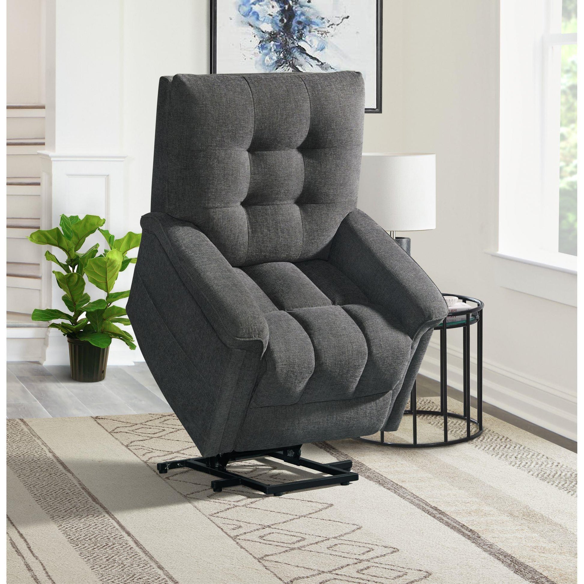 Elements International Pecos U - 4610 - 8490 - 108 Power Motion Lift Chair - American Furniture of Slidell