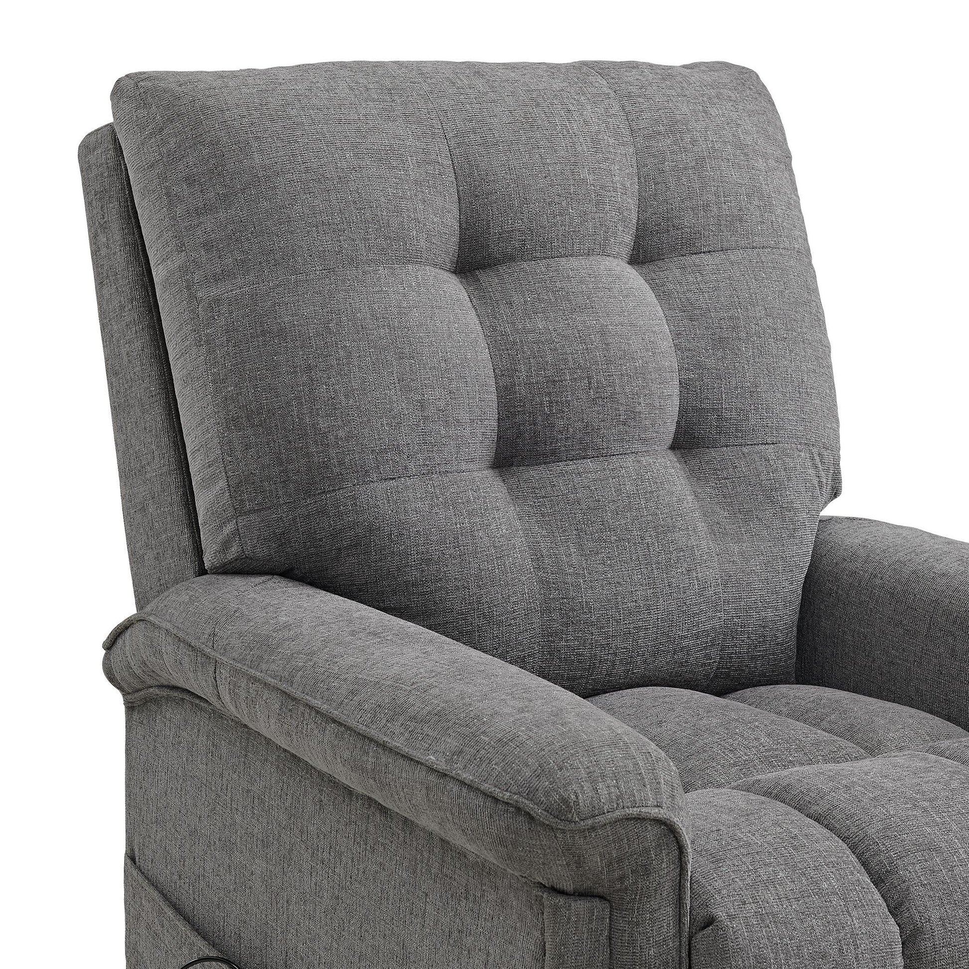 Elements International Pecos U - 4610 - 8490 - 108 Power Motion Lift Chair - American Furniture of Slidell