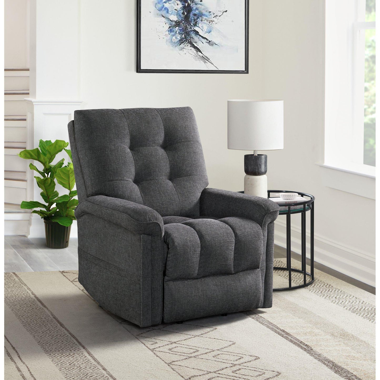 Elements International Pecos U - 4610 - 8490 - 108 Power Motion Lift Chair - American Furniture of Slidell