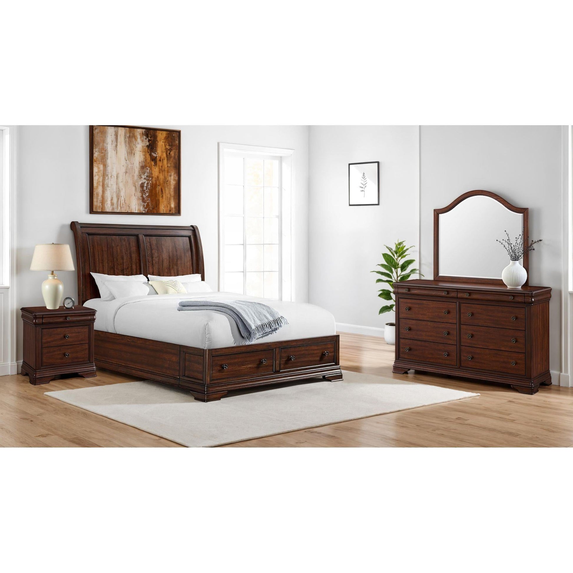 Elements International Phillipe B - 5210 - 5 - DR 8 - Drawer Dresser - American Furniture of Slidell
