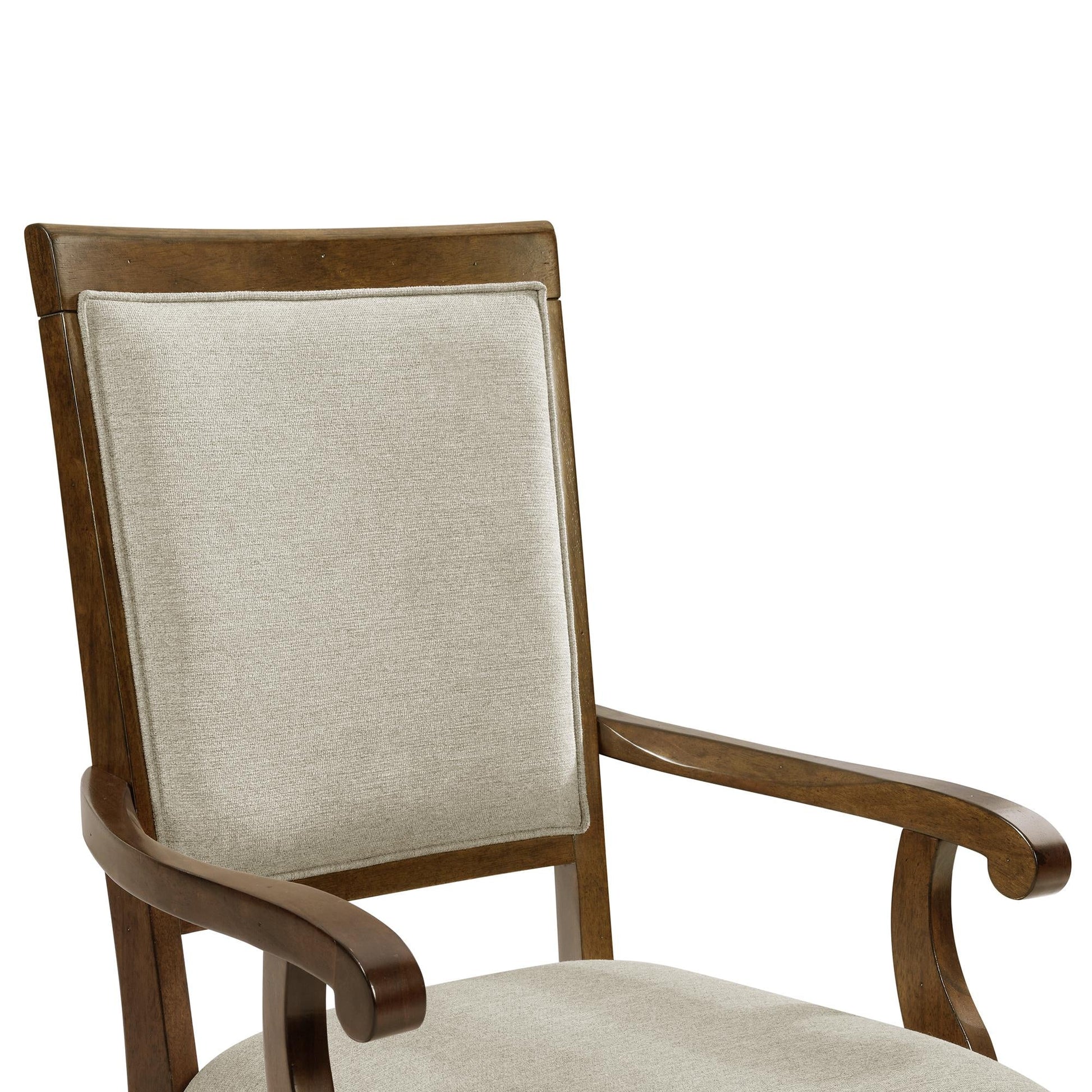 Elements International Phillipe D - 5210 - 5 - AC Dining Arm Chair - American Furniture of Slidell