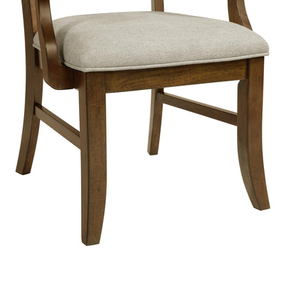 Elements International Phillipe D - 5210 - 5 - AC Dining Arm Chair - American Furniture of Slidell