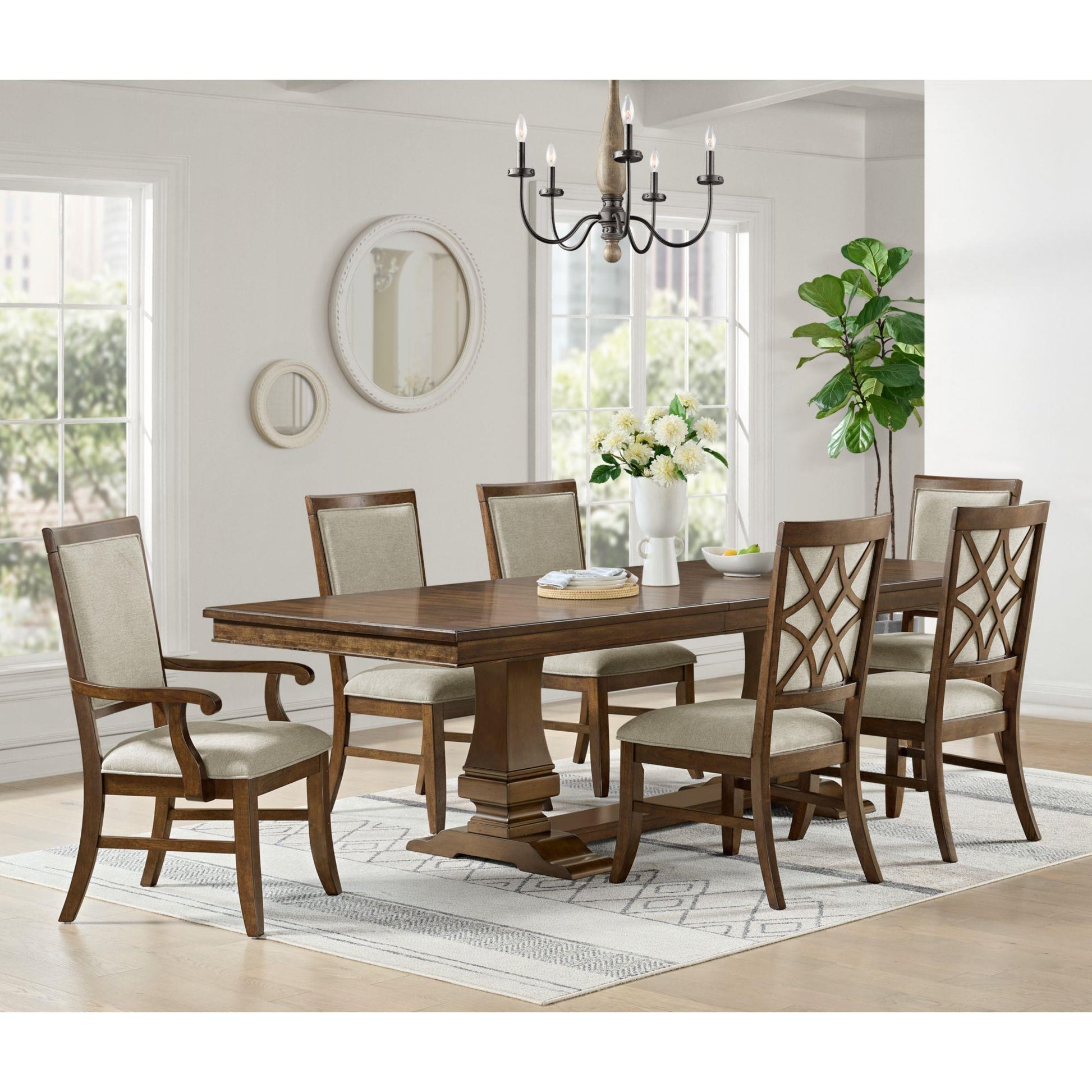 Elements International Phillipe D - 5210 - 5 - SC Dining Side Chair - American Furniture of Slidell