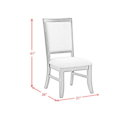 Elements International Phillipe D - 5210 - 5 - SC Dining Side Chair - American Furniture of Slidell