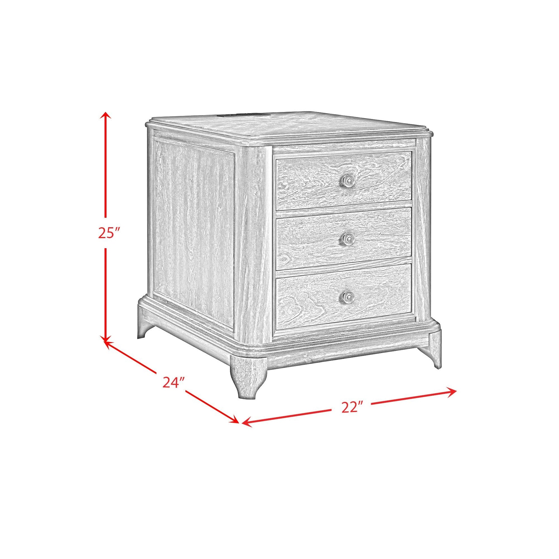 Elements International Phillipe T - 5210 - 5 - CB 2 - Drawer Cabinet - American Furniture of Slidell
