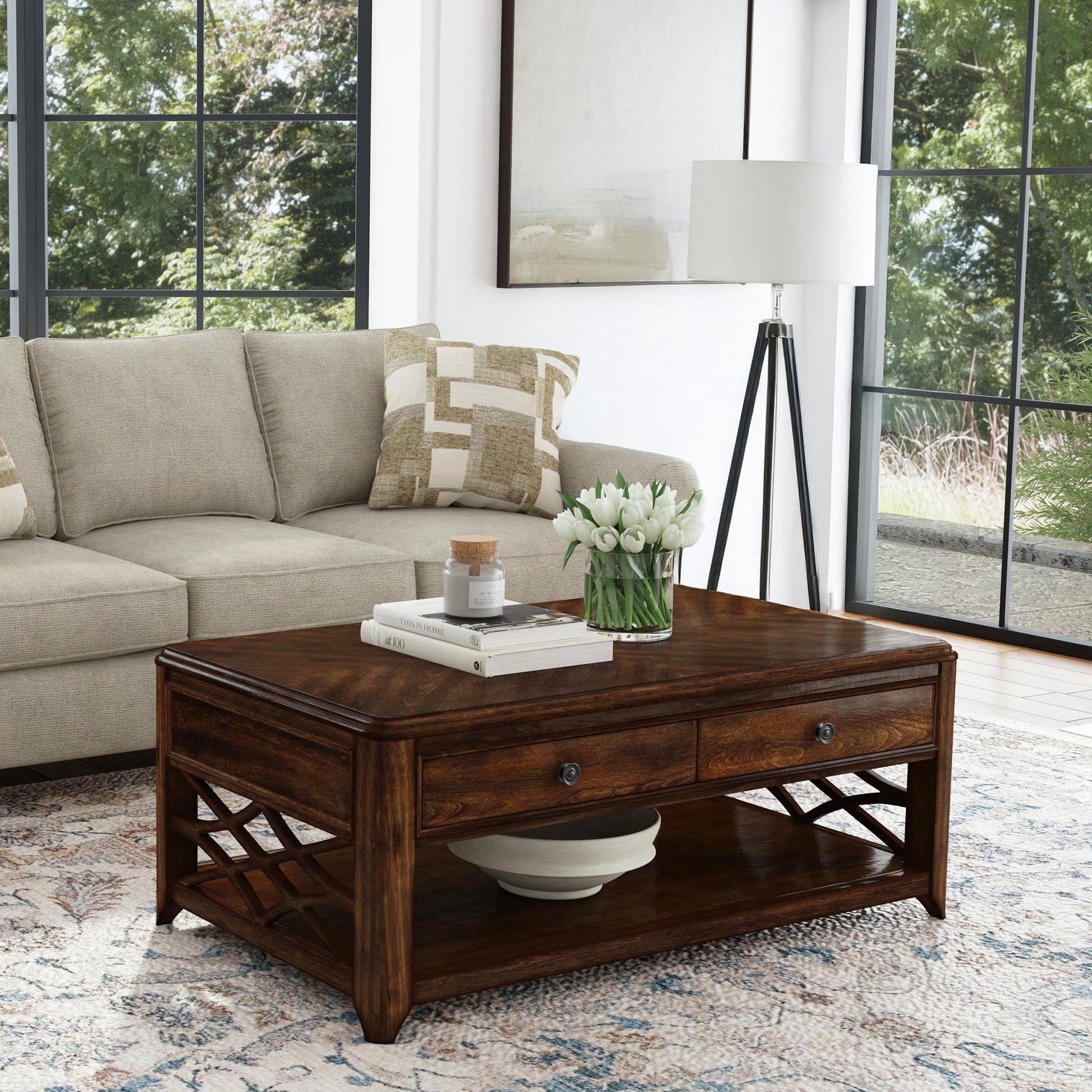 Elements International Phillipe T - 5210 - 5 - CT Lift - Top Coffee Table - American Furniture of Slidell