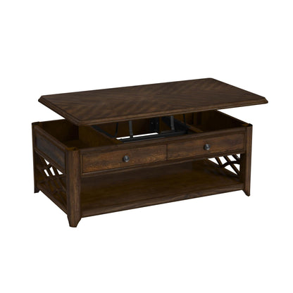 Elements International Phillipe T - 5210 - 5 - CT Lift - Top Coffee Table - American Furniture of Slidell