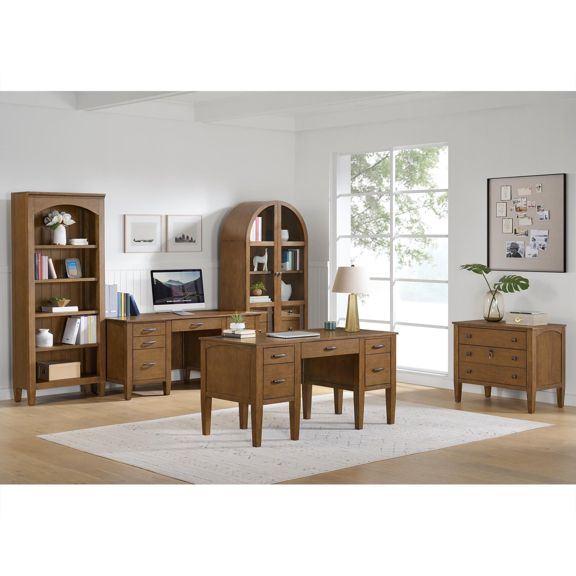 Elements International Portico H - 15970 - 6 - BC2 Display Cabinet - American Furniture of Slidell