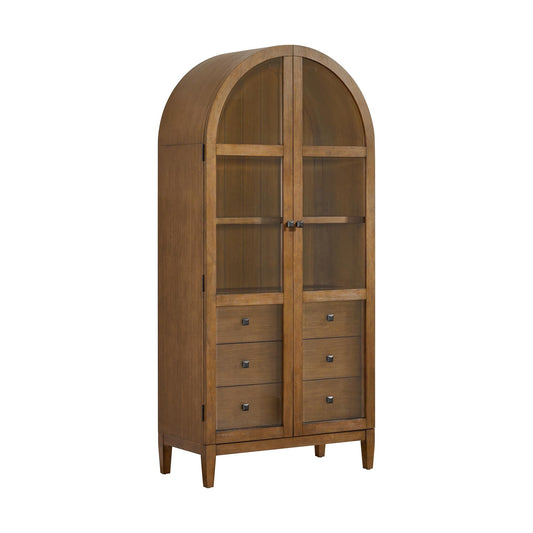 Elements International Portico H - 15970 - 6 - BC2 Display Cabinet - American Furniture of Slidell