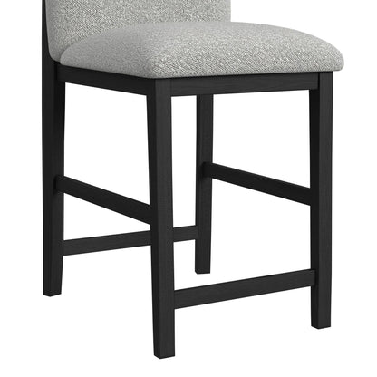 Elements International Portland D - 1710 - 8 - BST1 Square Back Barstool - American Furniture of Slidell