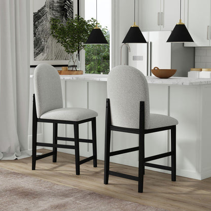Elements International Portland D - 1710 - 8 - BST2 Round Back Barstool - American Furniture of Slidell