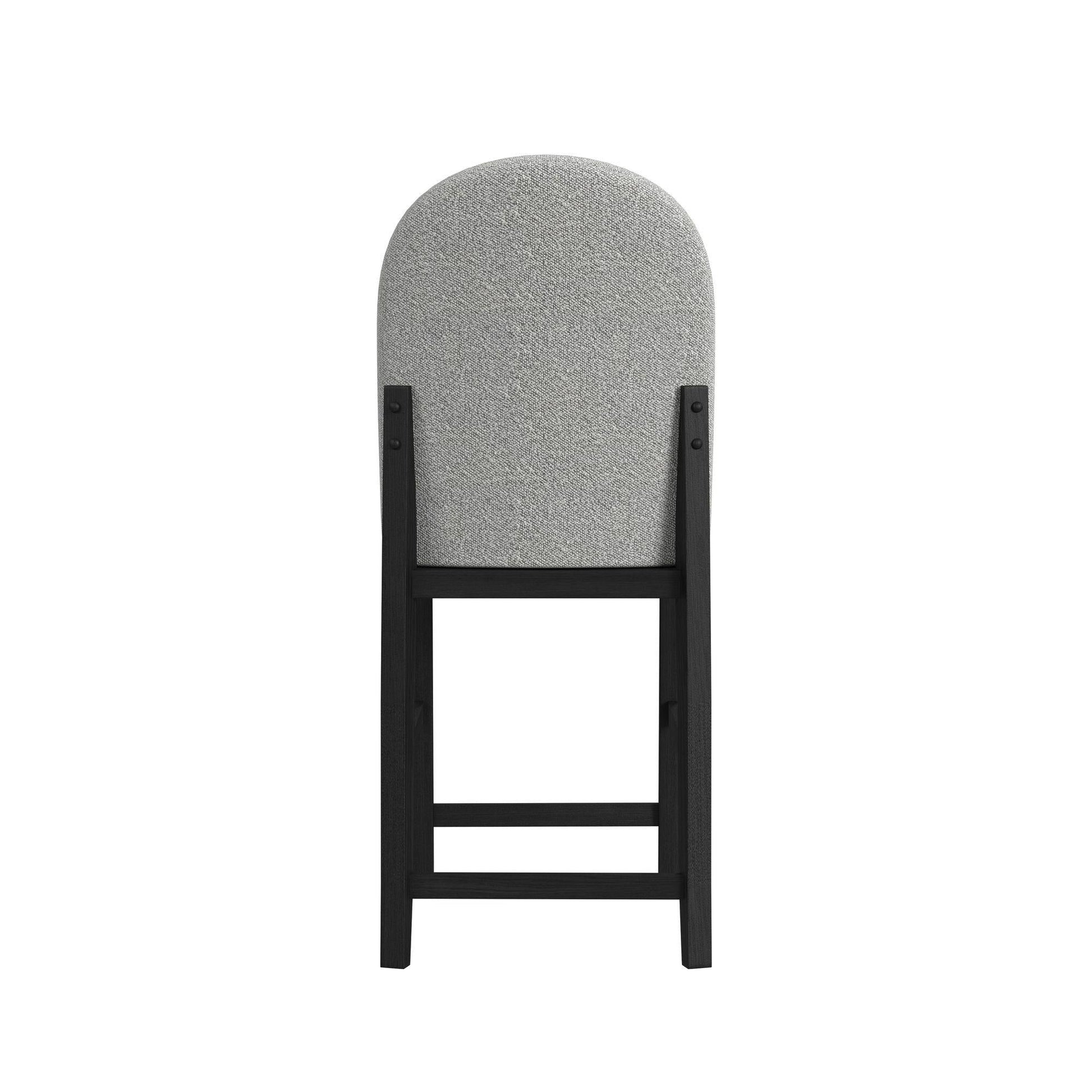 Elements International Portland D - 1710 - 8 - BST2 Round Back Barstool - American Furniture of Slidell