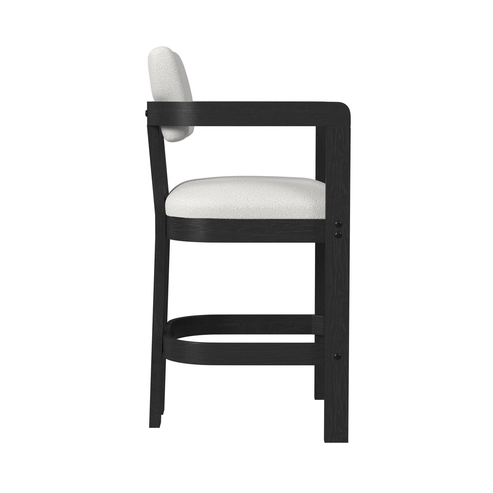 Elements International Portland D - 1710 - 8 - BST3 Arm Barstool - American Furniture of Slidell