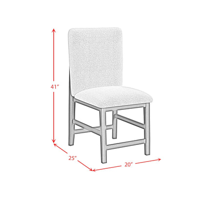 Elements International Portland D - 1710 - 8 - CST1 Square Back Counter Stool - American Furniture of Slidell