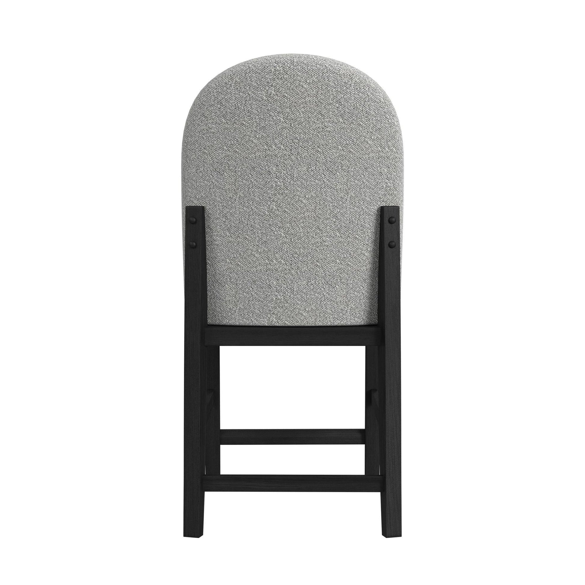 Elements International Portland D - 1710 - 8 - CST2 Round Back Counter Stool - American Furniture of Slidell