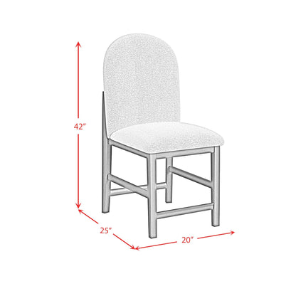 Elements International Portland D - 1710 - 8 - CST2 Round Back Counter Stool - American Furniture of Slidell