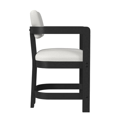 Elements International Portland D - 1710 - 8 - CST3 Arm Counter Stool - American Furniture of Slidell