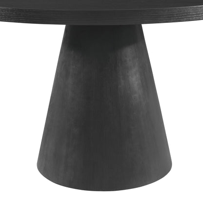 Elements International Portland D - 1710 - 8 - DT Round Dining Table - American Furniture of Slidell