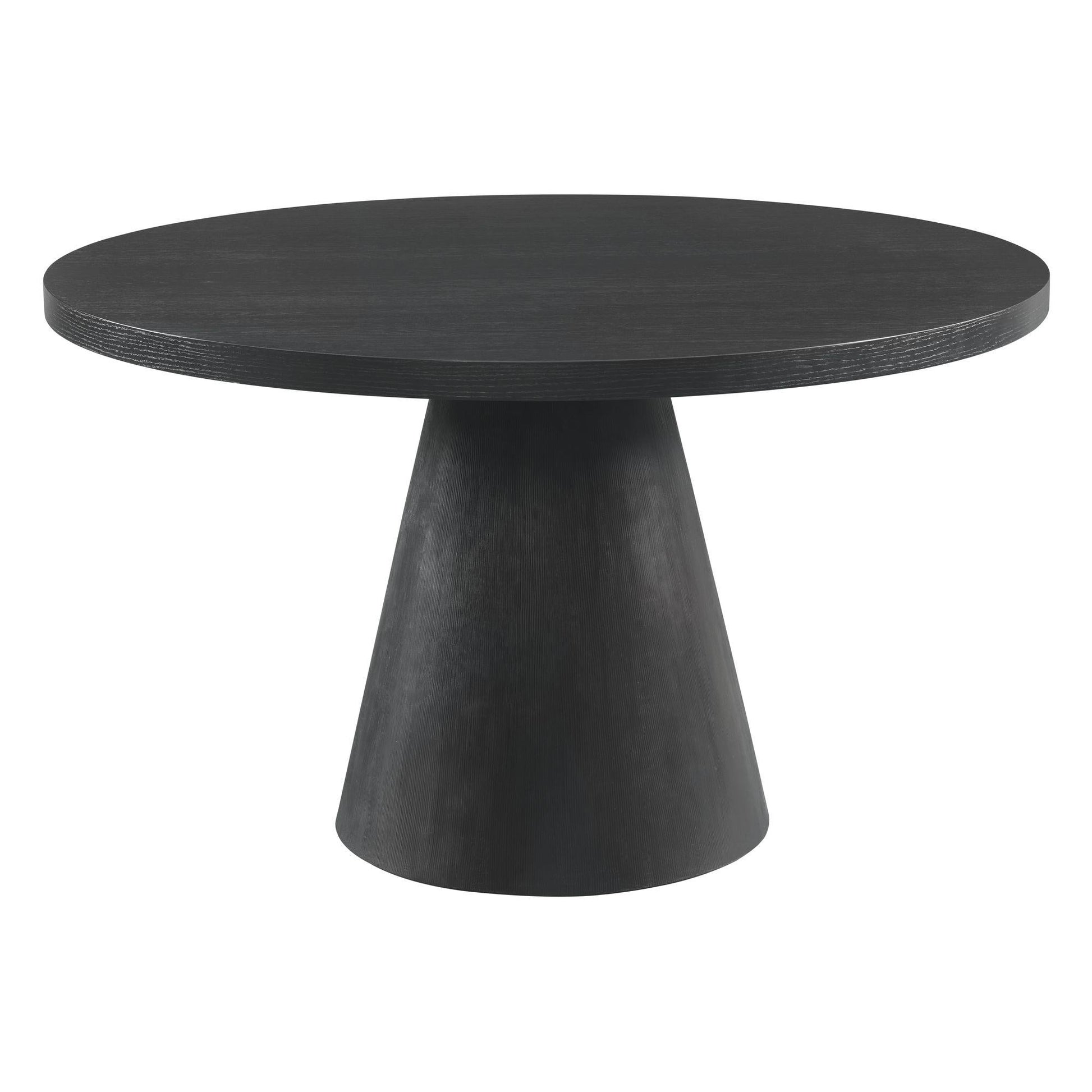 Elements International Portland D - 1710 - 8 - DT Round Dining Table - American Furniture of Slidell