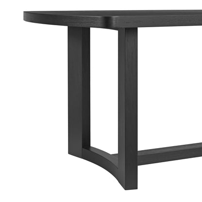 Elements International Portland D - 1710 - 8 - DT2 Rectangular Dining Table - American Furniture of Slidell