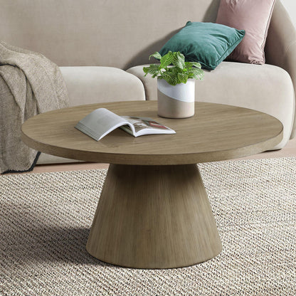 Elements International Portland T - 1710 - 3 - CT1 Round Coffee Table - American Furniture of Slidell