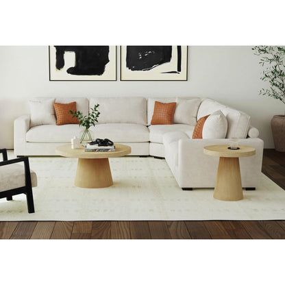 Elements International Portland T - 1710 - 5 - CT1 Round Coffee Table - American Furniture of Slidell
