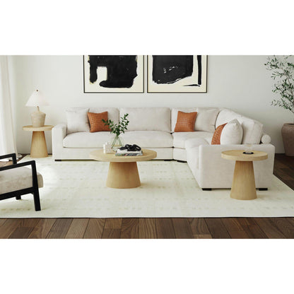 Elements International Portland T - 1710 - 5 - CT1 Round Coffee Table - American Furniture of Slidell
