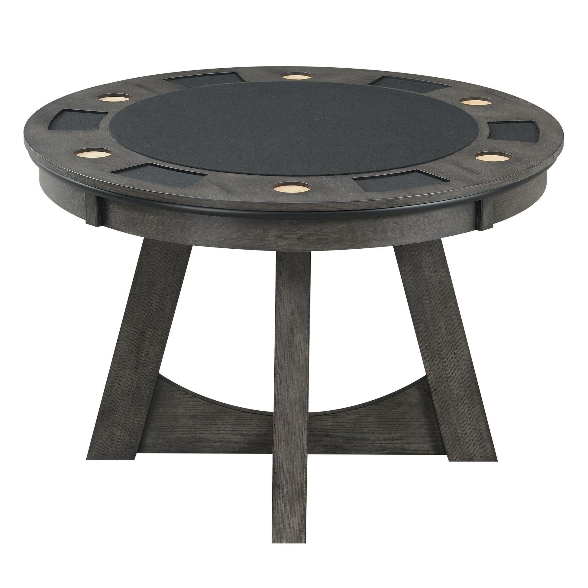 Elements International Prince GTPR100GT Round Game Table - American Furniture of Slidell